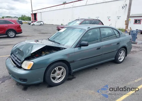 2001 Subaru Legacy L из США, поврежденный, VIN 4S3BE635717202203